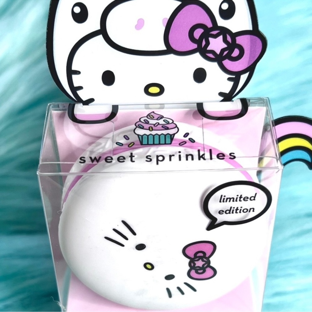Crème Shop X Sanrio Sweet Sprinkles Hello Kitty Limited Edition Macaron Lip Balm - Picture 2 of 7